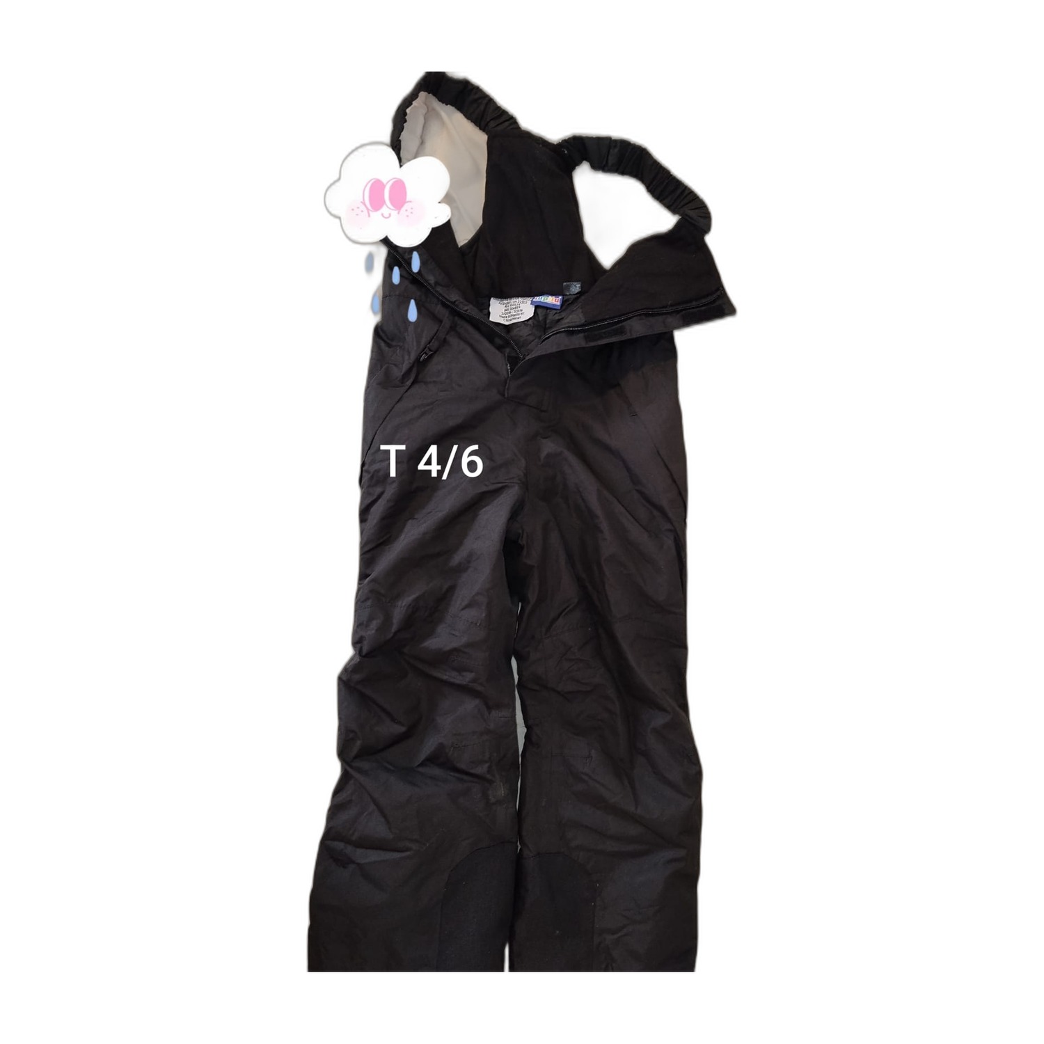 Jardinera Nieve Lupilu Niño Talla 6 Negro